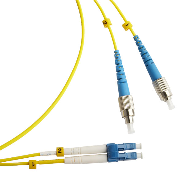 Optický patch cord duplex FC-LC 50/125 MM, 5m, OM2