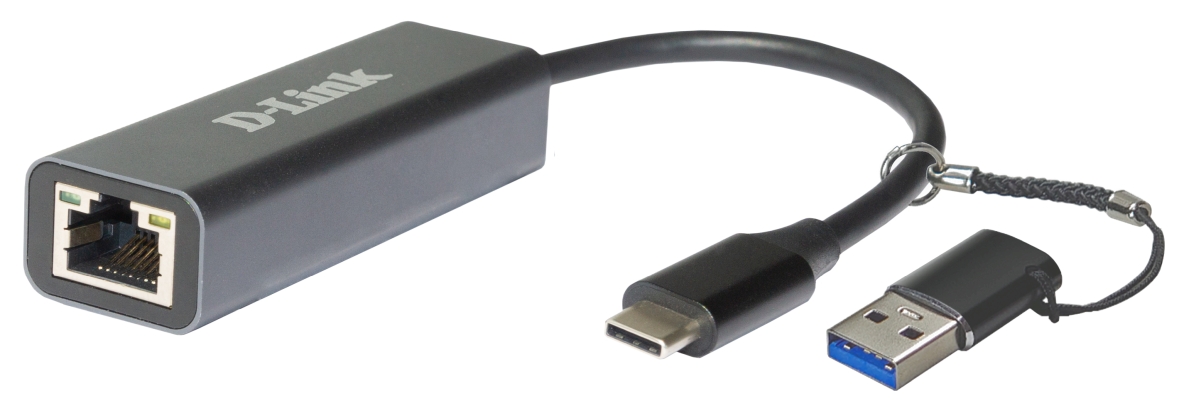D-Link USB-C/USB to 2.5G Ethernet Adapter