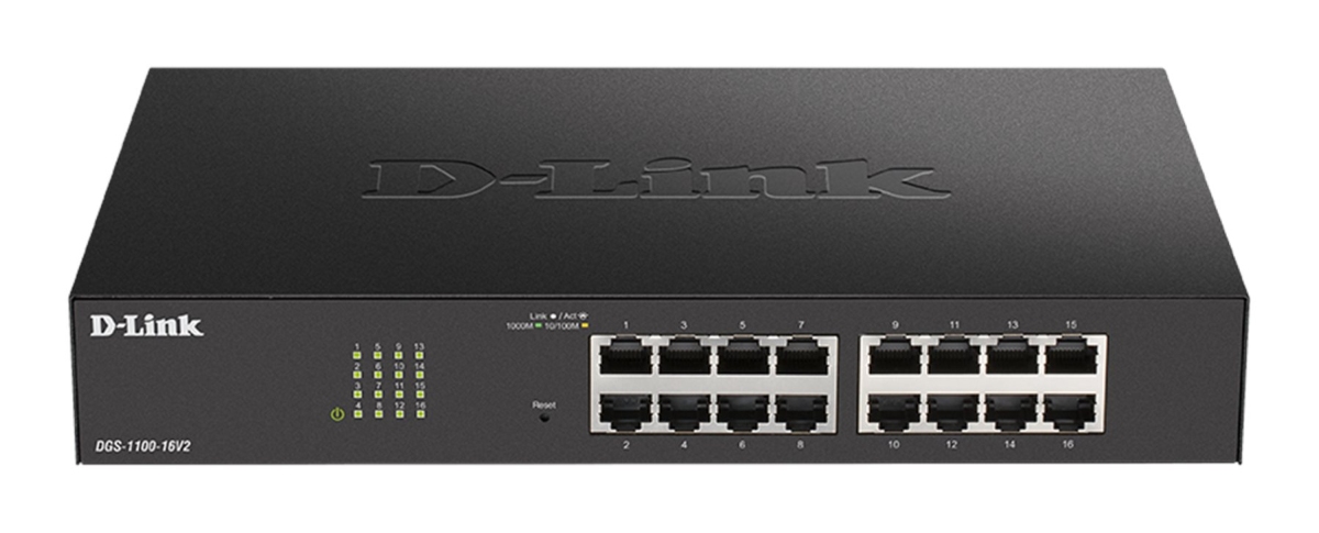 D-Link DGS-1100-16V2 Easy Smart Switch 10/100/1000