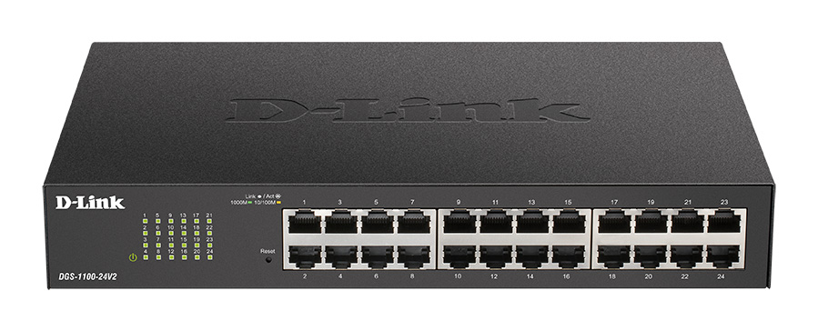D-Link DGS-1100-24V2 24-port Gigabit Smart switch