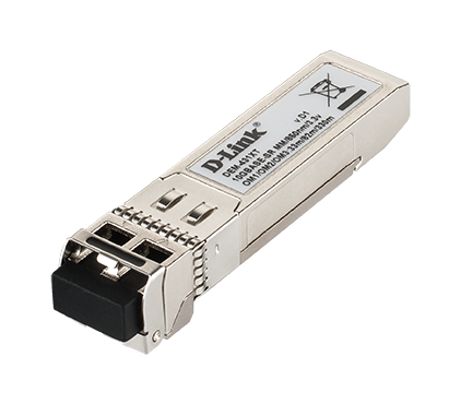 D-Link 10GBase-SR SFP+ Transceiver, 80/300m, 10-pack