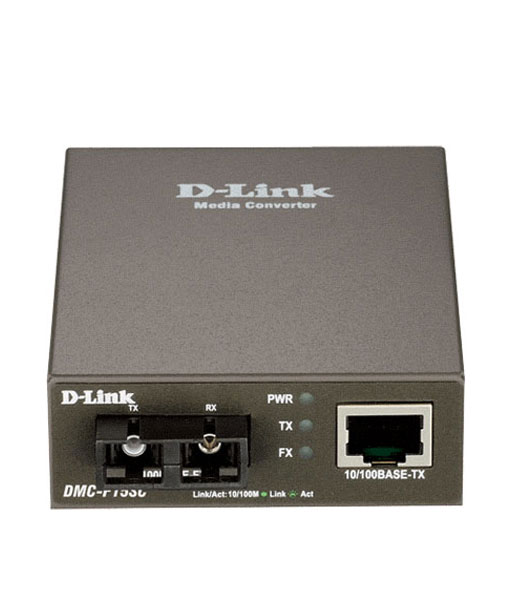 D-Link DMC-F15SC/E - 10/100BaseTX to 100BaseFX (SC) Single-mode Media