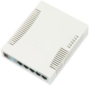 MikroTik Cloud Smart Switch CSS106-5G-1S (RB260GS), 5x 1G, 1x SFP swit