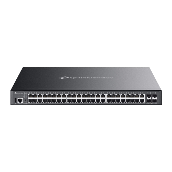 Omada 48-Port Gigabit Stackable Lite L3 Managed PoE++ Switch with 4 10