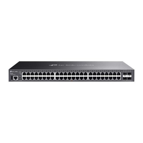 Omada 48-Port Gigabit Stackable Lite L3 Managed Switch with 4 10G Slot