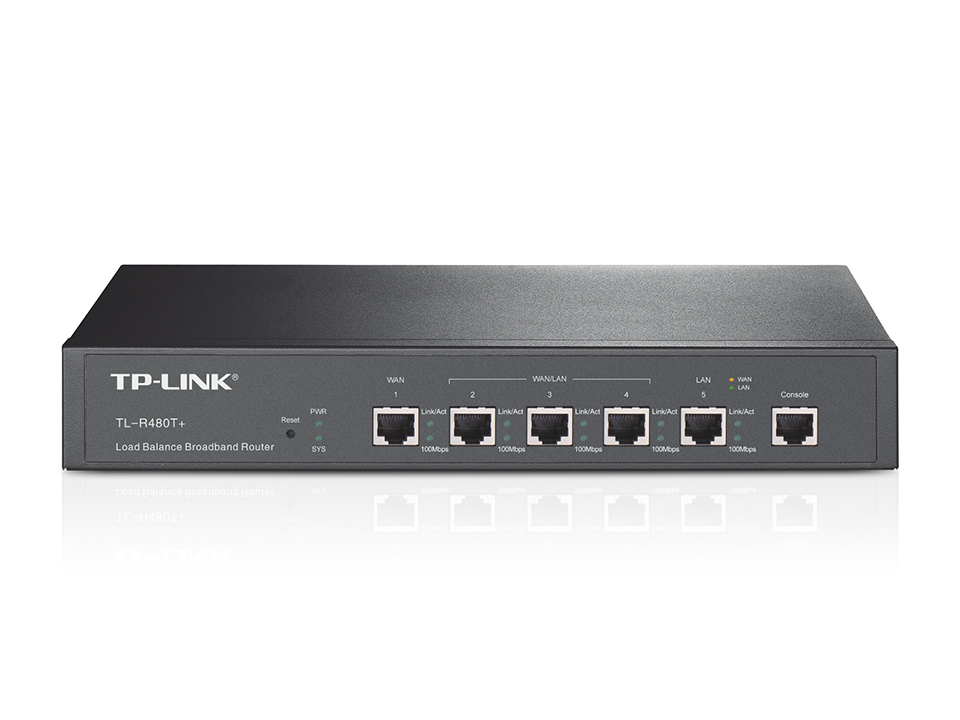 TP-Link TL-R480T+ Širokopásmový router s rozdělováním zátěže, Multi-WA