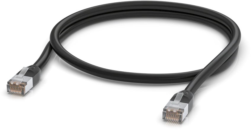 Ubiquiti UACC-Cable-Patch-Outdoor-1M-BK, Venkovní UniFi patch kabel, 1