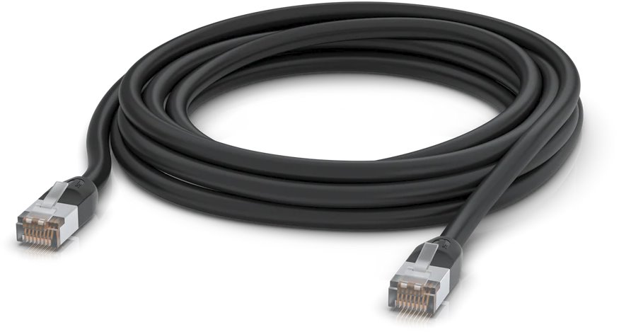 Ubiquiti UACC-Cable-Patch-Outdoor-8M-BK, Venkovní UniFi patch kabel, 8