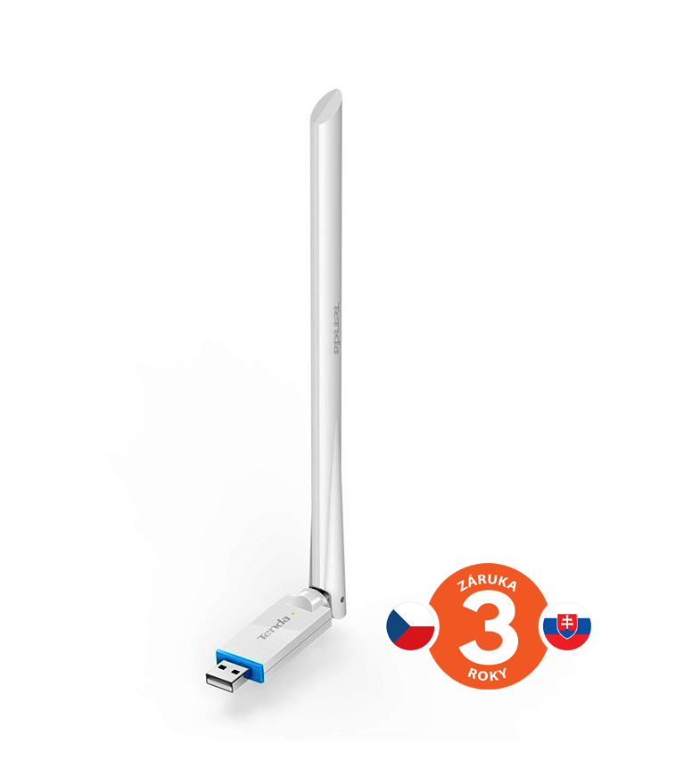 Tenda U2 WiFi N USB Adapter, 150 Mb/s, 802.11 b/g/n, 6 dBi, režimy Cli