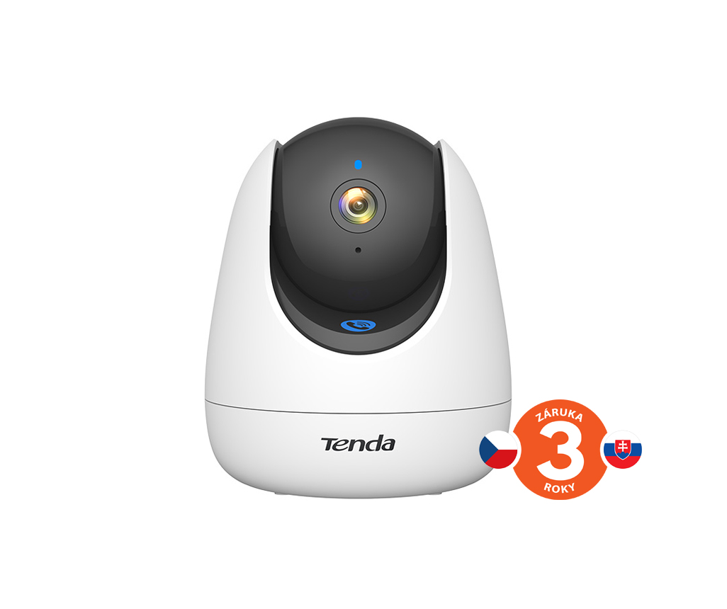 Tenda RP7v2 Security 5MP Wi-Fi 6 otočná kamera, nočné videnie, OnViF,