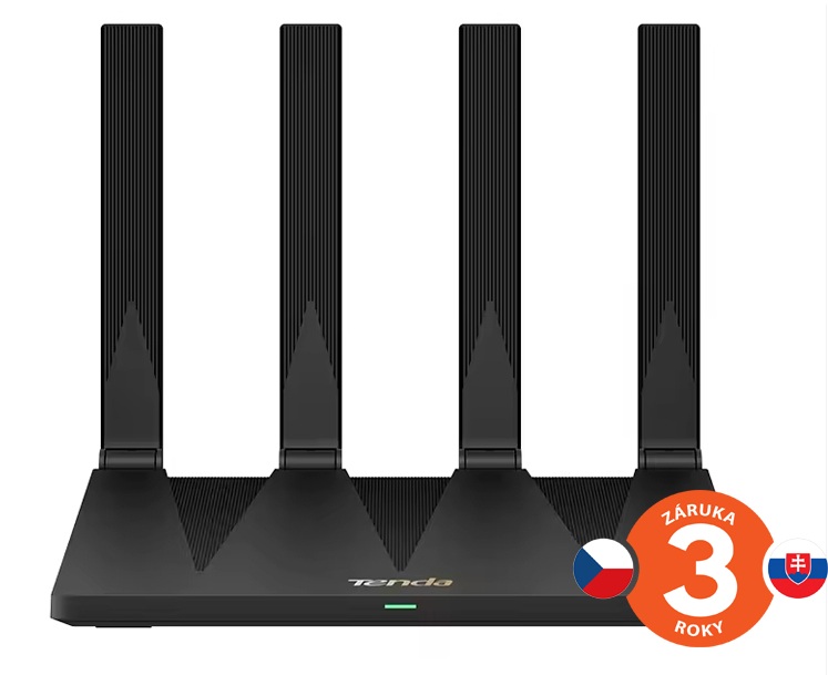 Tenda AX12 Pro AX3000 WiFi 6 Mesh Router, NFC, VPN server, 1x GWAN, 3x