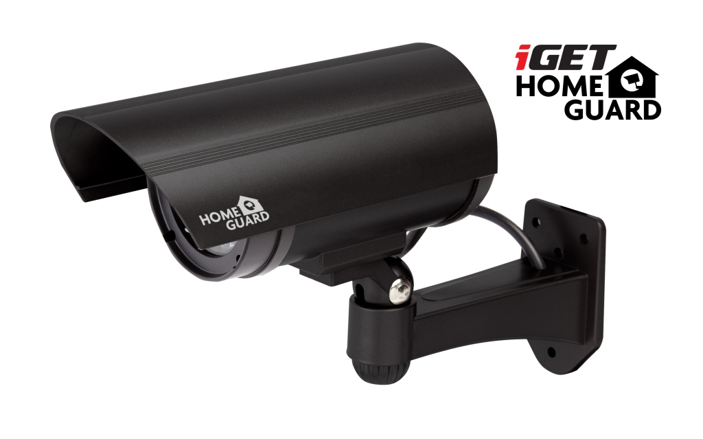 iGET HGDOA5666 - atrapa/maketa bezpečnostní CCTV kamery, blikající črv