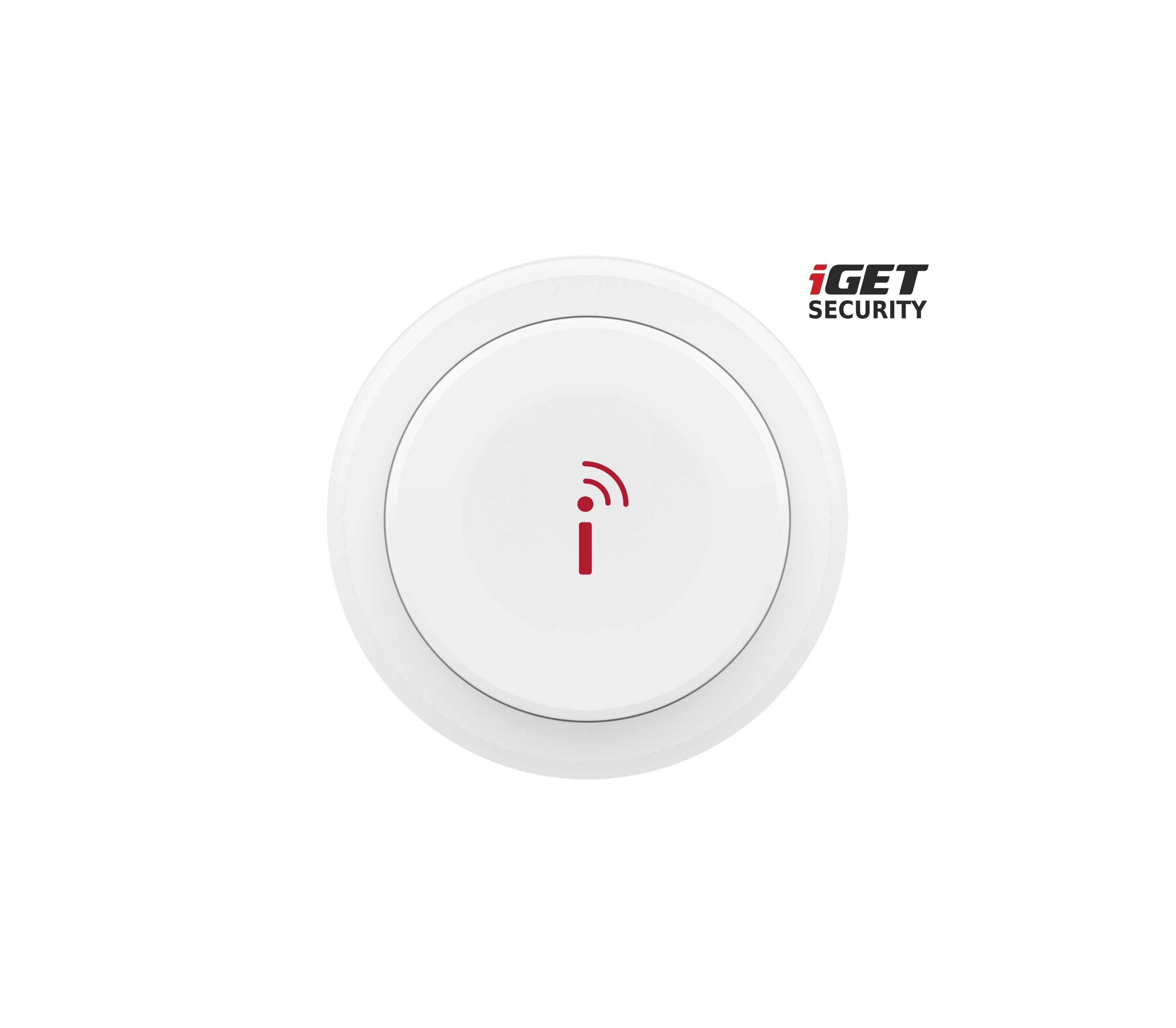 iGET SECURITY EP7 - bezdrátové nastavitelné Smart tlačítko a zvonek pr