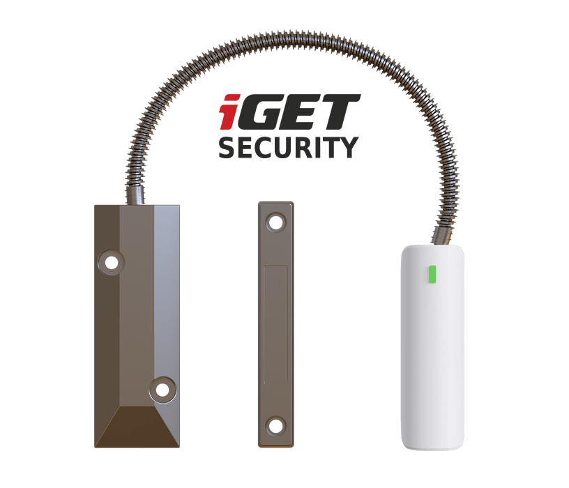 iGET SECURITY EP21 - senzor na železné dveře/okna/vrata pro alarm M5,