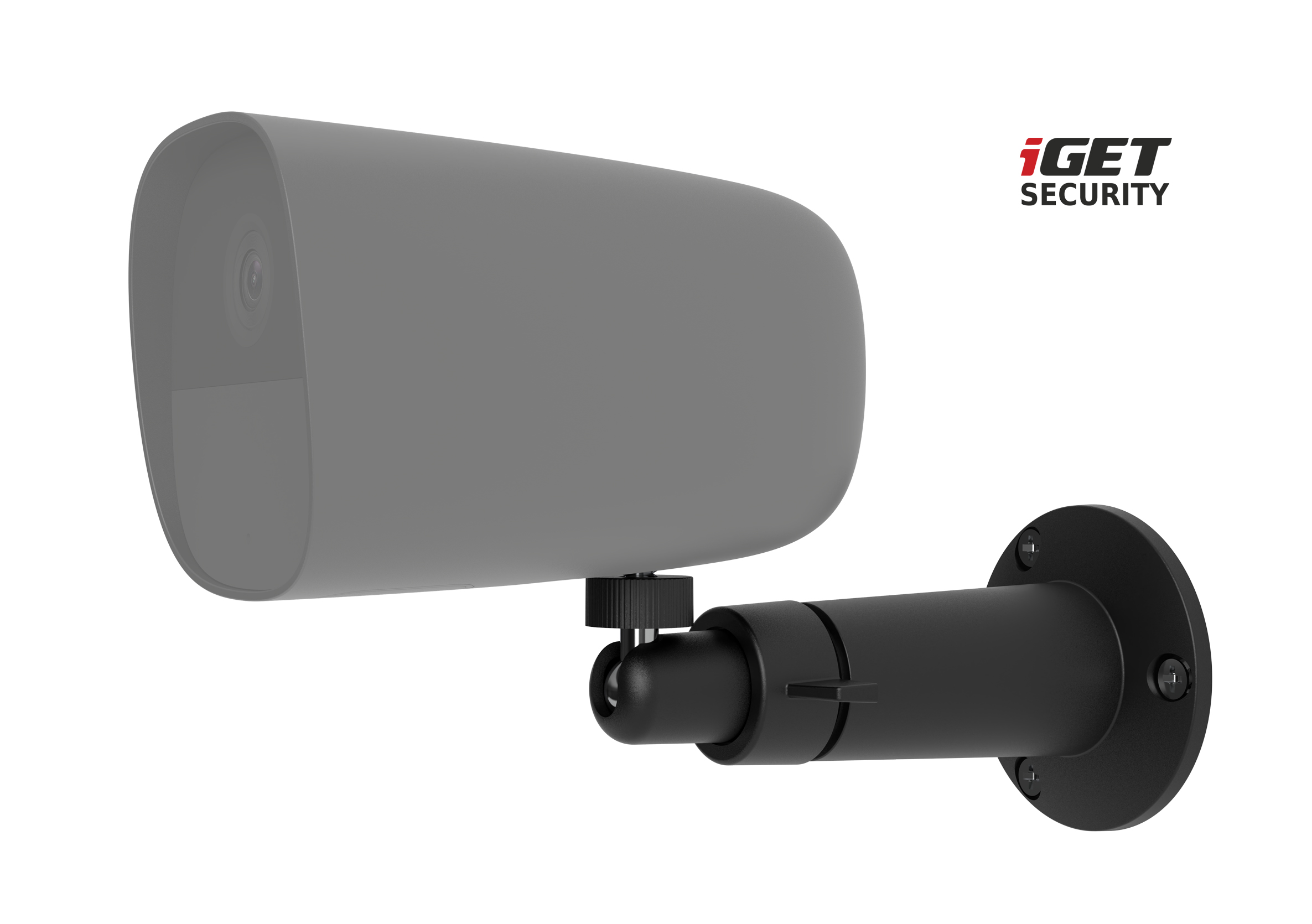 iGET SECURITY EP27 Black - přídavný silný kovový držák pro kameru iGET