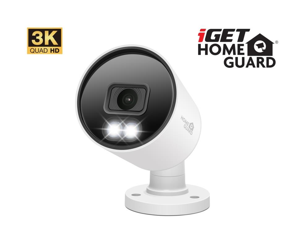 iGET HGPRO858 - CCTV 3K kamera, SMART detekce, IP66, zvuk, IR noční př