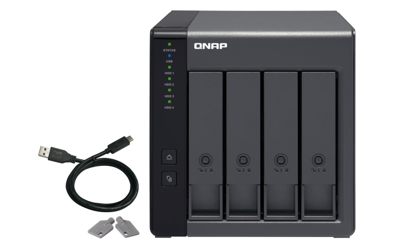 QNAP TR-004 rozšiřovací jednotka pro PC či QNAP NAS (4x SATA / 1 x USB