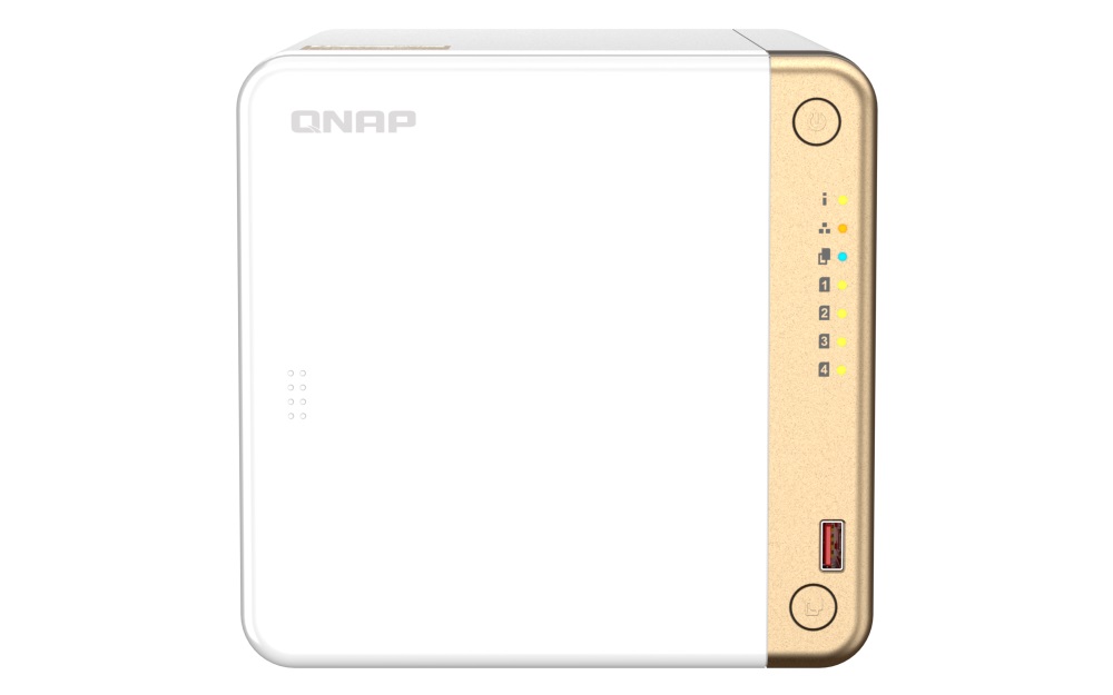 QNAP TS-462-4G (2core 2,9GHz, 4GB RAM, 4x SATA, 2x M.2 NVMe, 1x PCIe,