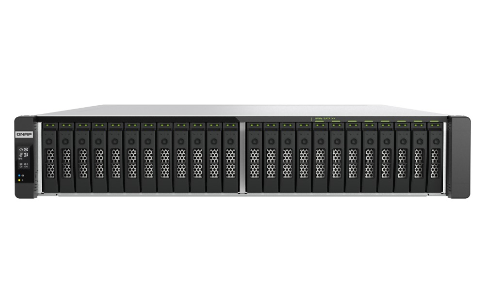 QNAP TDS-h2489FU-R2-4314-256G (2x Xeon, 256GB RAM, 24x 2,5" U.2/SATA,
