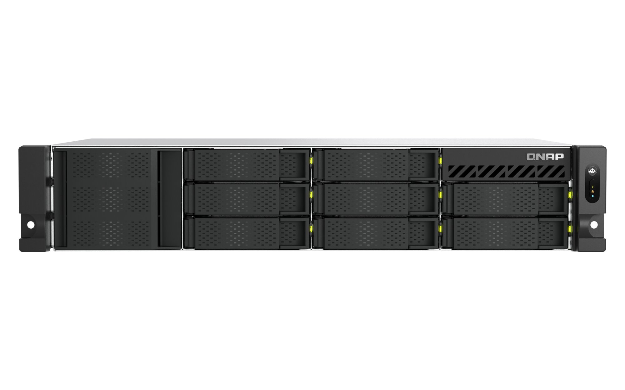 QNAP TS-h1073BXeU-RP-8G (Ryzen V1780B, ZFS, 8GB RAM, 8x SATA + 2x E1.S