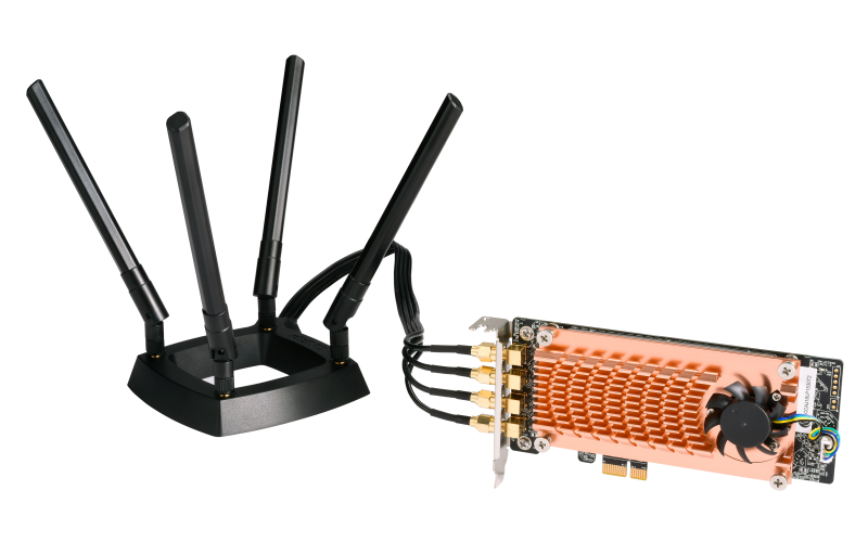 QNAP QWA-AC2600 - PCIe bezdrátový síťový adaptér (802.11n a 802.11ac)