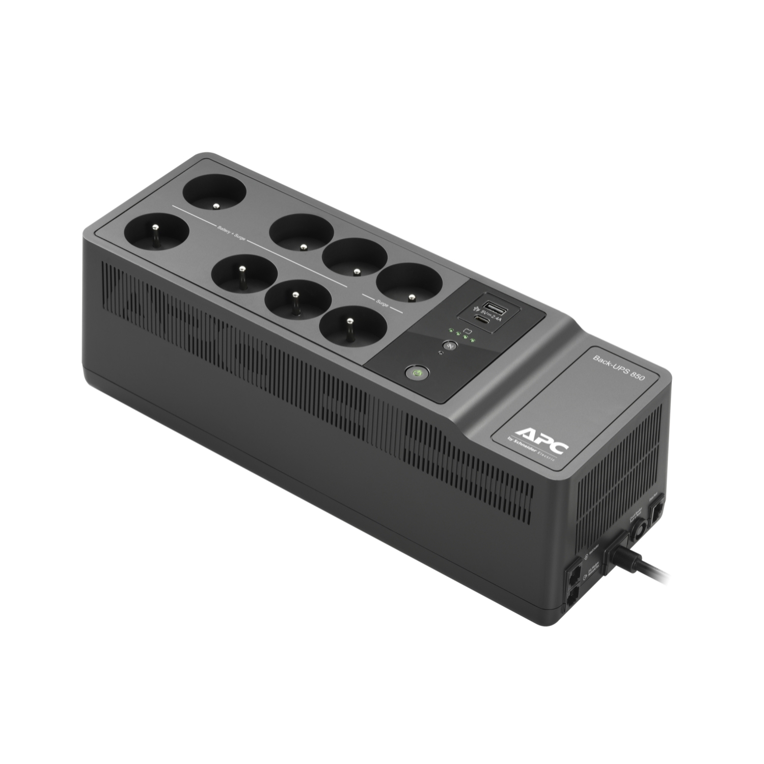 APC Back-UPS 850VA (Cyberfort III.), 230V, USB Type-C and A charging p