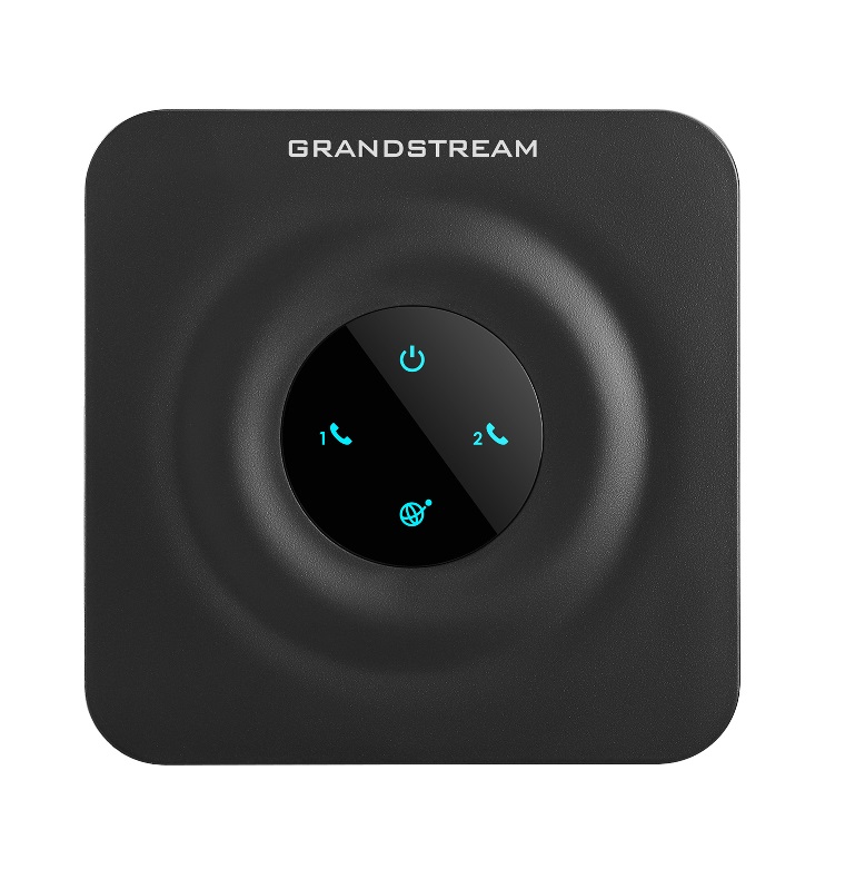 Grandstream HT802 (ATA), 2x FXS, 2 SIP účty, 1x LAN, 3-cestná konf., a