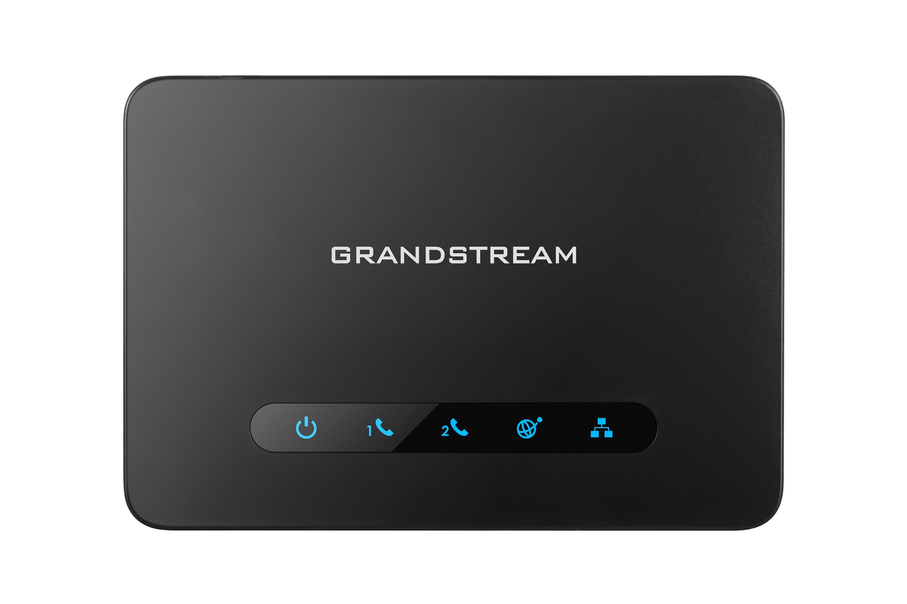 Grandstream HT812 (ATA), 2x FXS, 2 SIP účty, 1x Gbit LAN, NAT router,