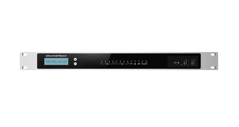 Grandstream UCM6304 VoIP PBX, 2000 uživ., 300 soub. hov., videokonf. 4