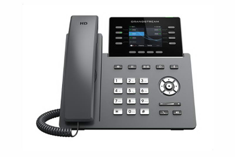 Grandstream GRP2624 SIP telefon, 2.8" TFT bar. displej, 4 SIP účty, 4