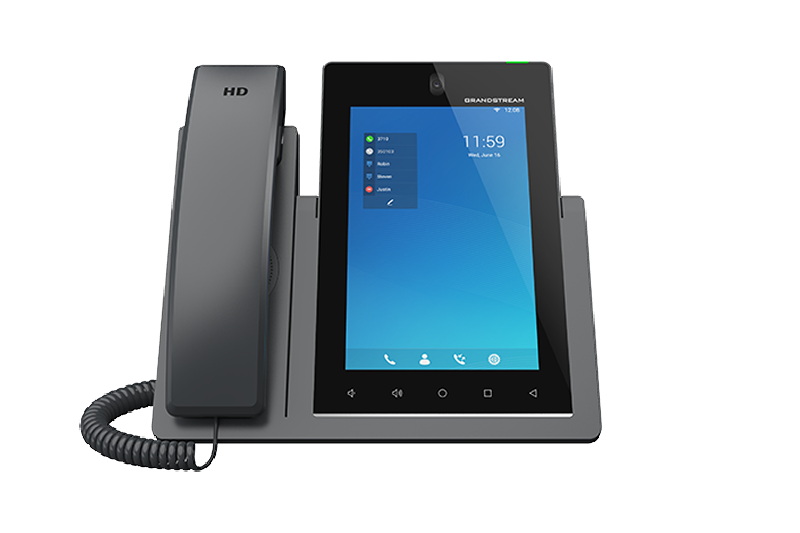 Grandstream GXV3470 SIP video telefon 7" IPS bar.dotyk.displ., Android