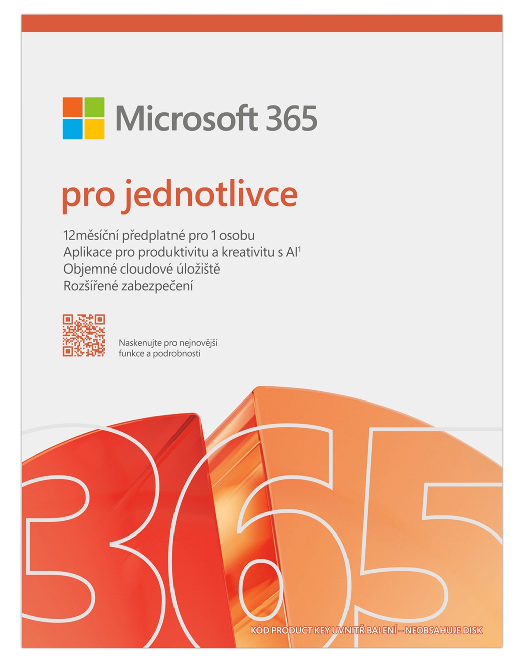 Microsoft 365 Personal FY25H2 Mac/Win, 1 rok, CZ
