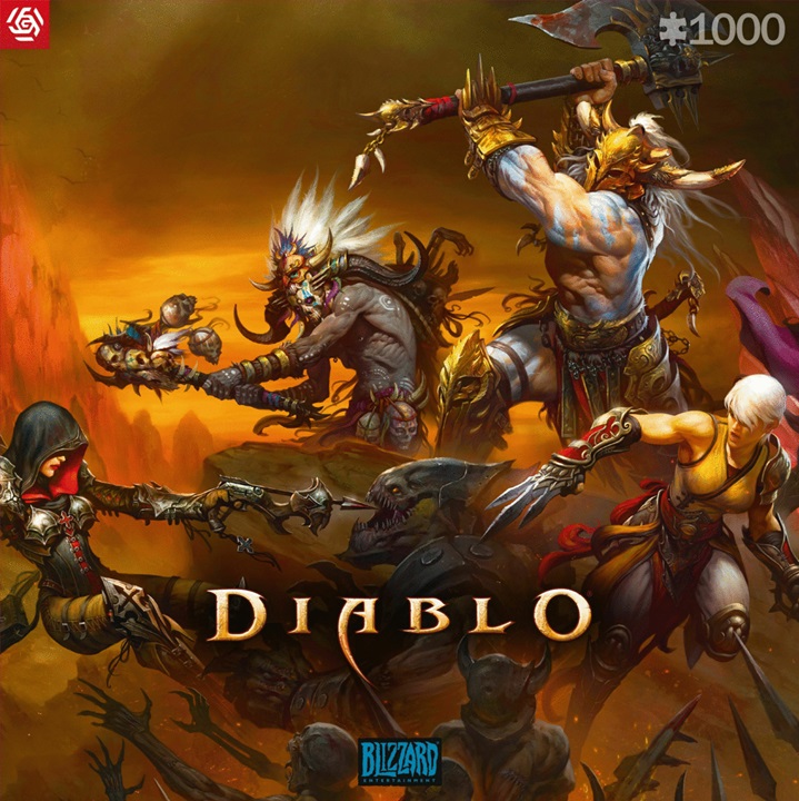GLO GAMING PUZZLE: DIABLO HEROES BATTLE