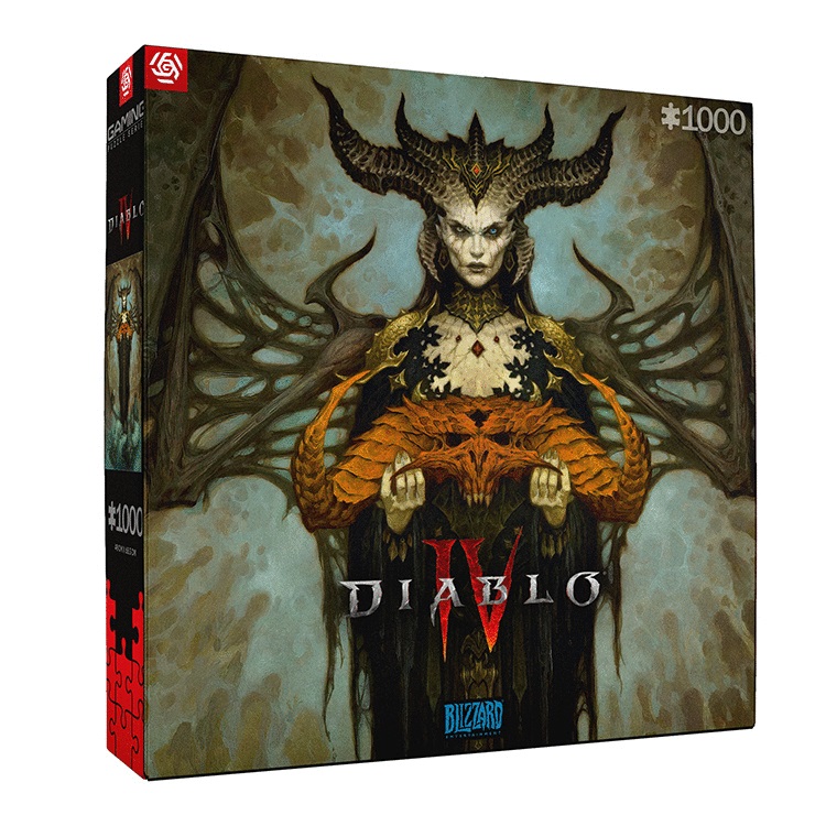 GLO GAMING PUZZLE: DIABLO IV LILITH