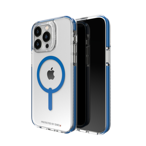 GEAR4 Santa Cruz Snap kryt iPhone 14 Pro Max modrý