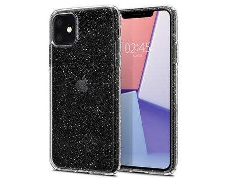 Ochranný kryt Spigen Liquid Crystal Glitter pro Apple iPhone 11 transp