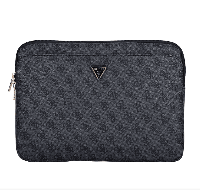 Guess PU 4G Triangle Logo Obal pre Notebook 14" Black