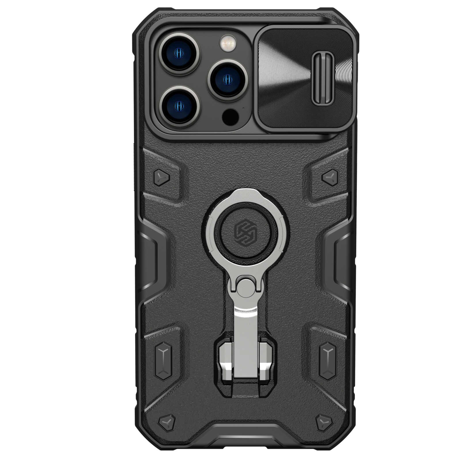 Nillkin CamShield Armor PRO Zadní Kryt pro Apple iPhone 14 Pro Max Bla