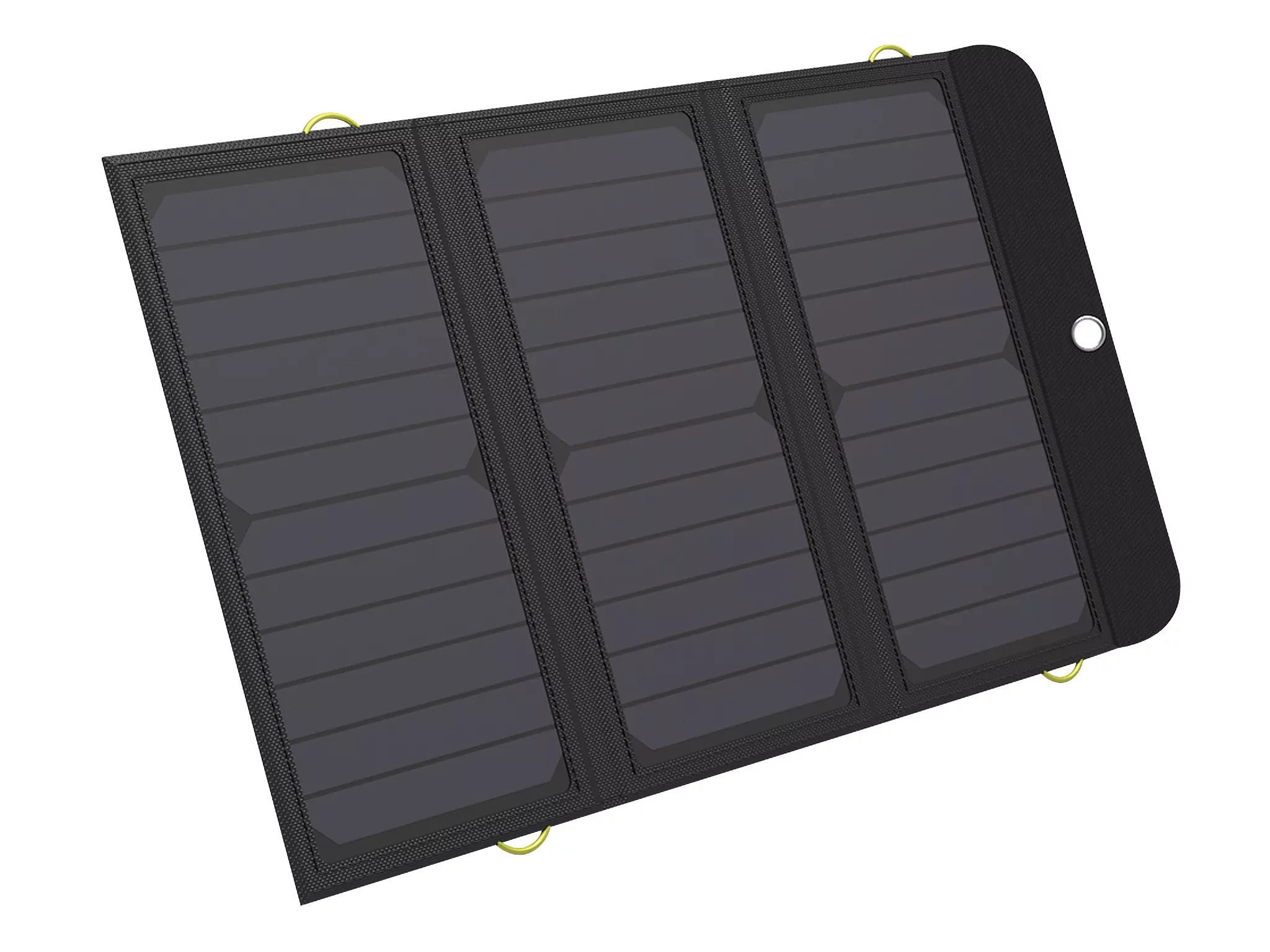 Sandberg Solar Charger 21W 2xUSB+USB-C, solárna nabíjačka, čierna