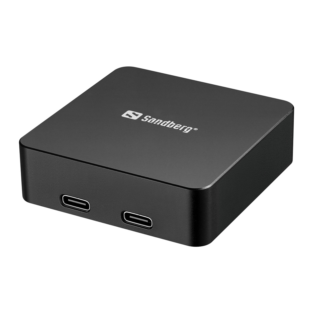 Sandberg 3in1 Magnet Powerbank 5000 mAh, magnetická powerbanka s bezdr