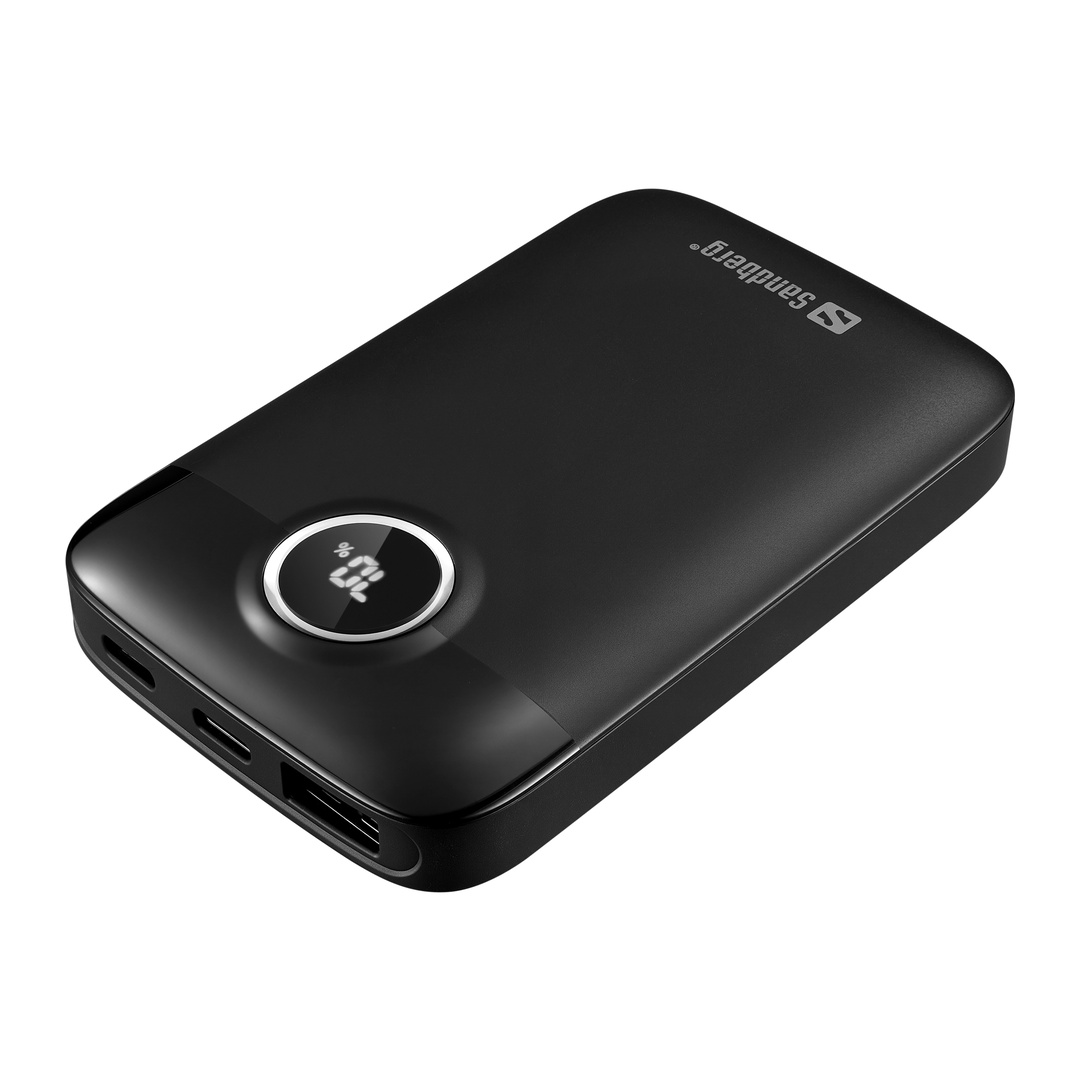 Sandberg SemiSolidState Powerbank 5000 mAh PD20W, kompaktná powerbanka