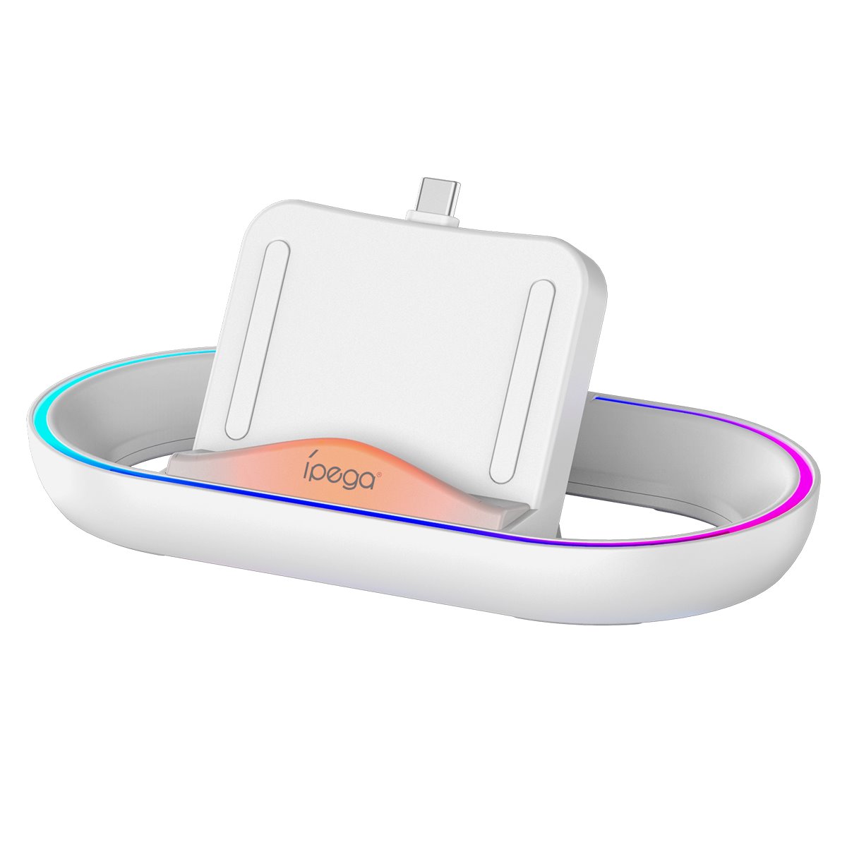 iPega P5P02 Charger Dock s RGB pre Playstation Portal Remote Player Wh