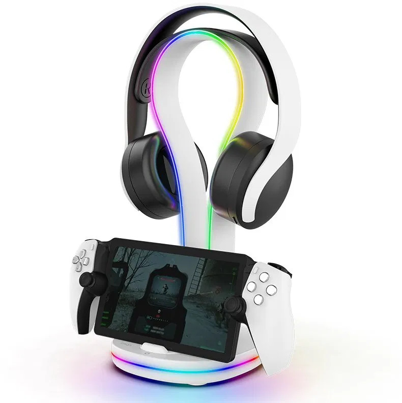 iPega P5P23 Nabíjací RGB Stojan pre Playstation Portal Remote Player s