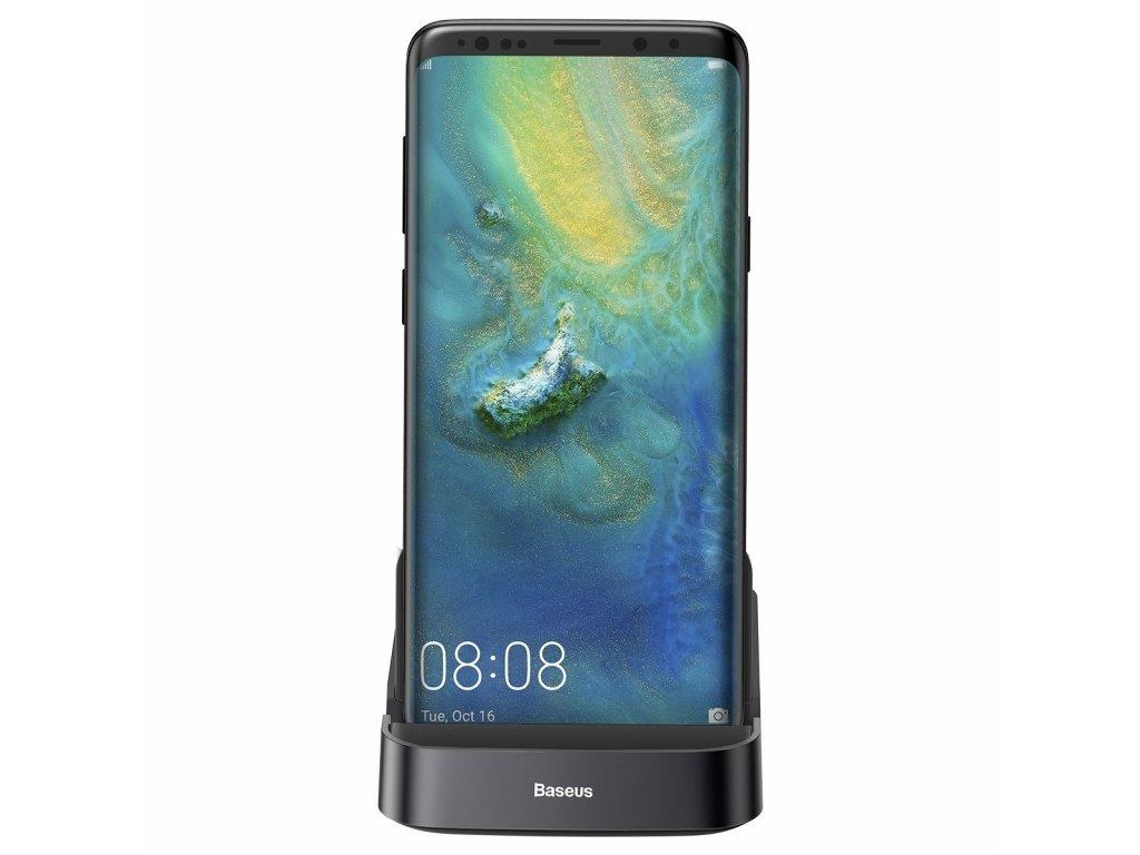 Baseus Mate Docking multifunkčný stolný dock USB-C (USB-C, USB 3.0, 2*USB 2.0, 4KHDMI, MICROSD/SD)