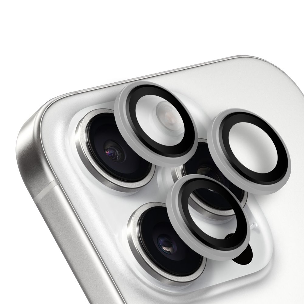 OBAL:ME Ochrana Šošoviek pre Apple iPhone 15 Pro/15 Pro Max White Tita