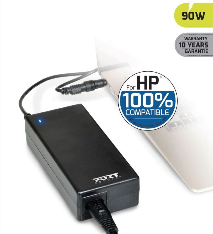 PORT CONNECT HP 100% napájecí adaptér k notebooku, 19V, 4,74A, 90W, 5x