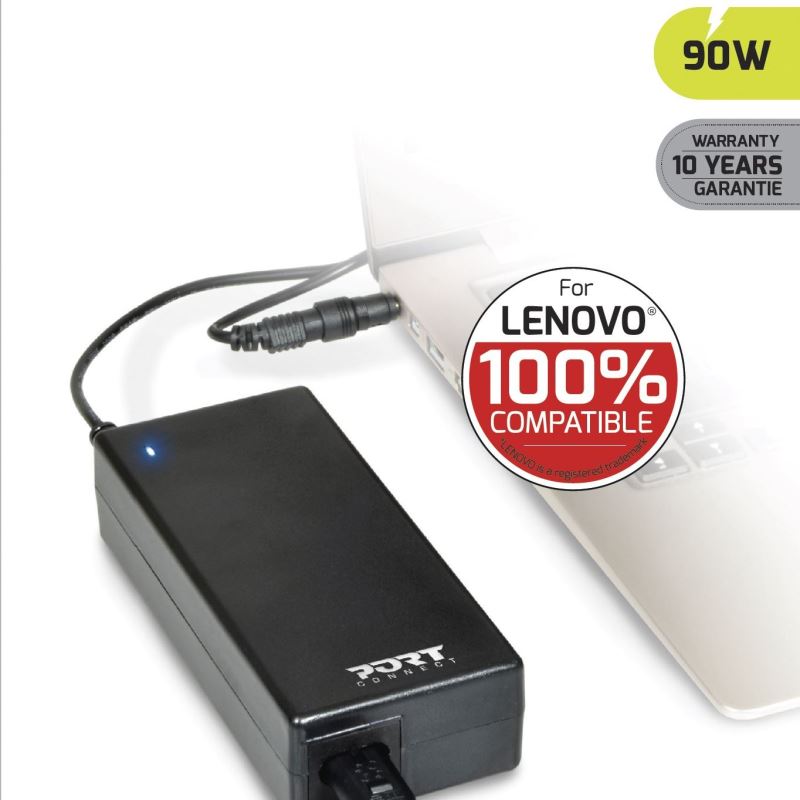PORT CONNECT Lenovo 100% napájecí adaptér k notebooku, 19V, 4,74A, 90W