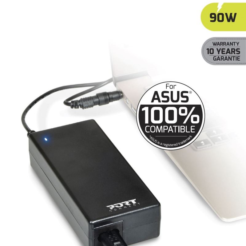 PORT CONNECT ASUS 100% napájecí adaptér k notebooku, 19V, 4,74A, 90W,
