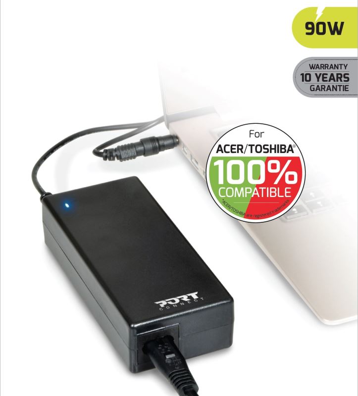 PORT CONNECT ACER/TOSHIBA 100% napájecí adaptér k notebooku,19V, 4,74A
