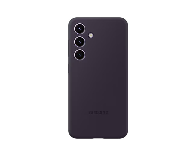 Samsung Silikonový zadní kryt S24 Dark Violet